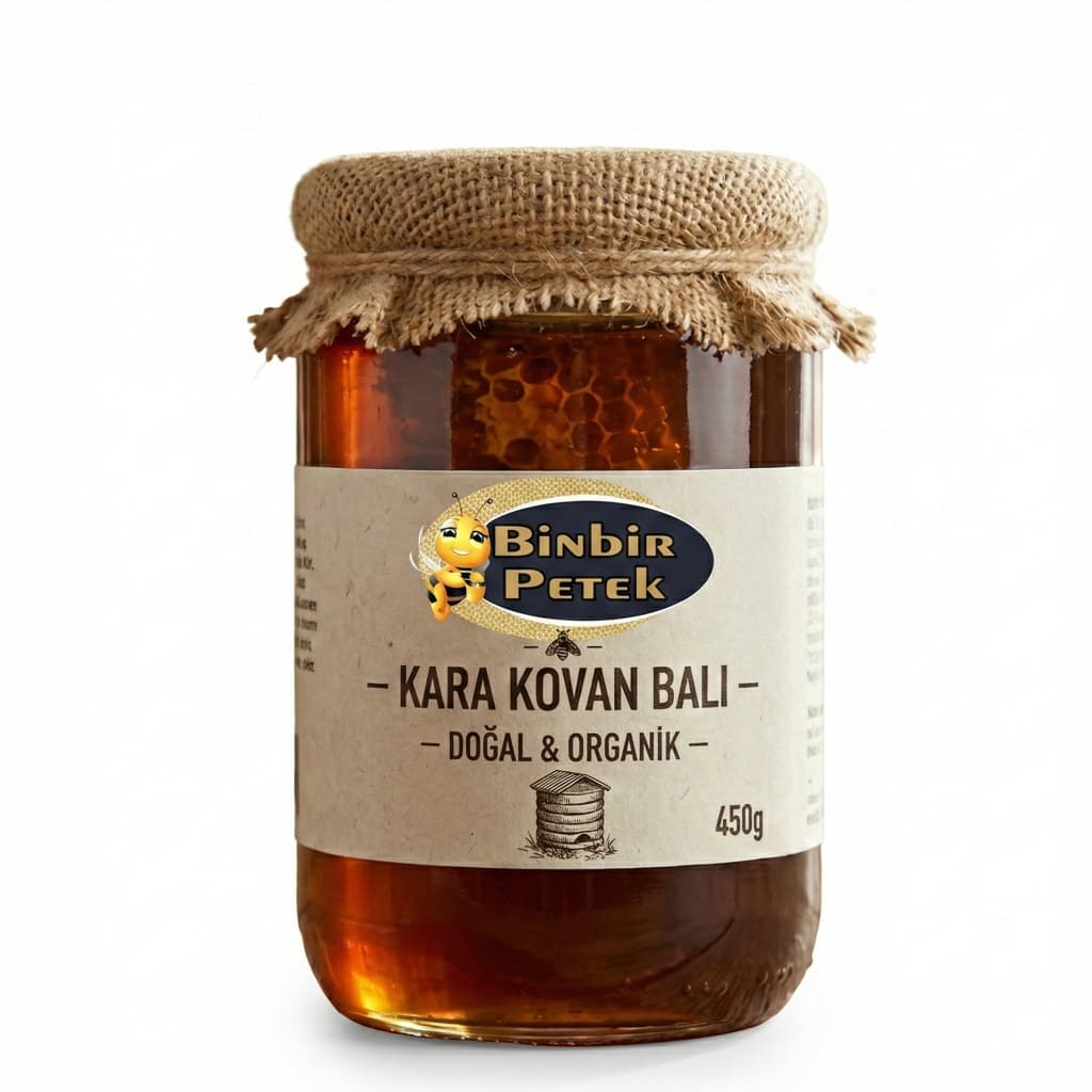 Binbir Petek Kara Kovan Balı